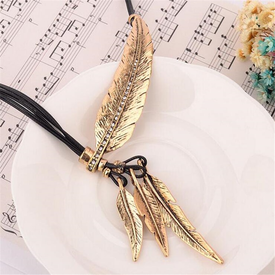 Collier amérindien plume – Image 5
