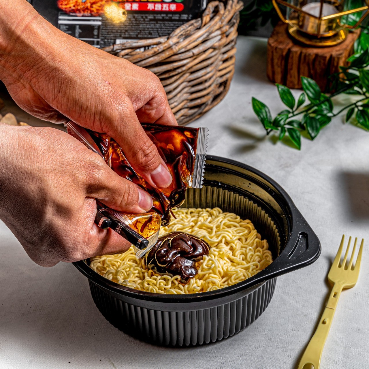 大瑪-全素韓式辣拌麵:圖片 4