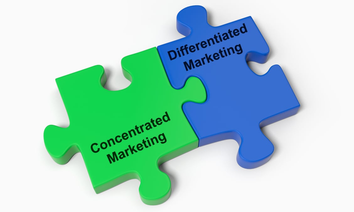 What is the Difference between Differentiated Marketing and Concentrated Marketing? differentiated vs concentrated marketing