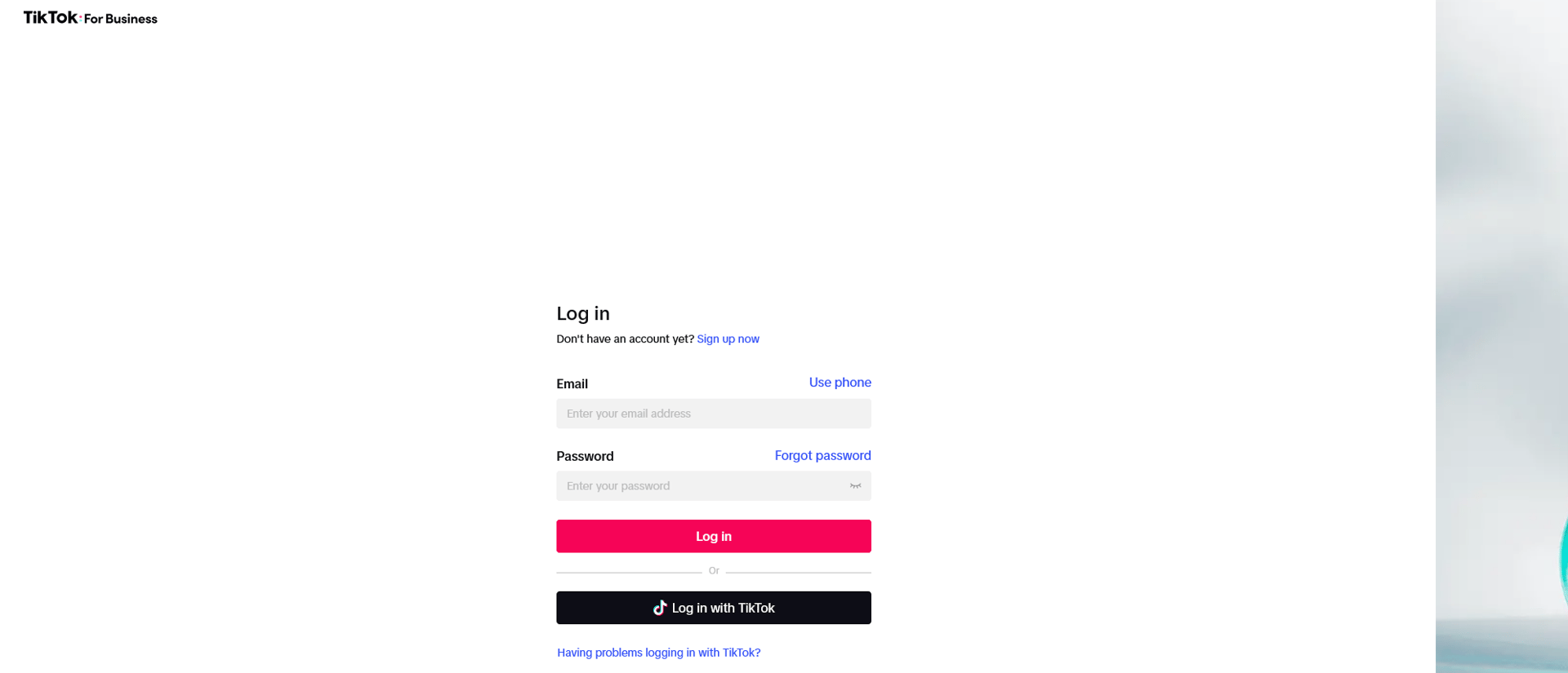 tik tok for bussiness