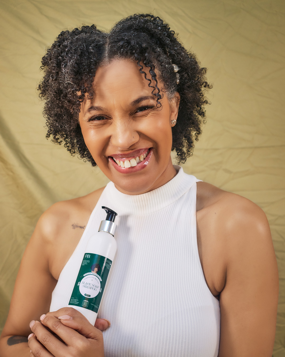 Natural Black Soap Shampoo