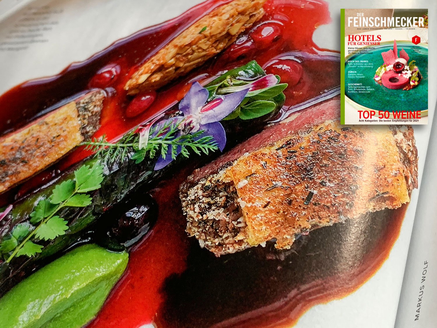 Markus Wolf Foodfotograf Werbefotograf Feinschmecker Feinschmecker (Heft 1/2021)