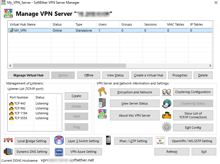 UBUNTU: Устанавливаем VPN сервер SoftEther