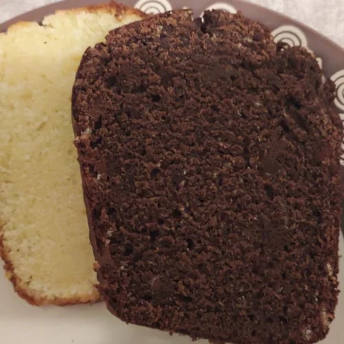 Кексы: шоколадный и ванильный