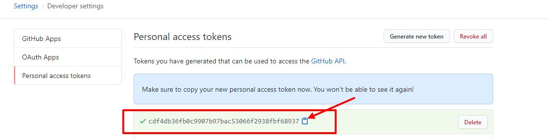 github token