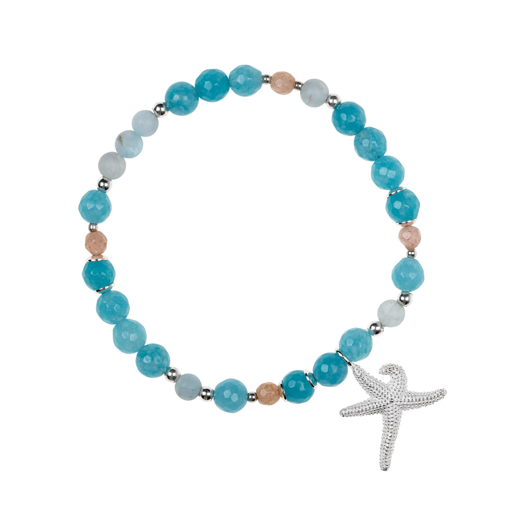 pulsera de angelita y estrella