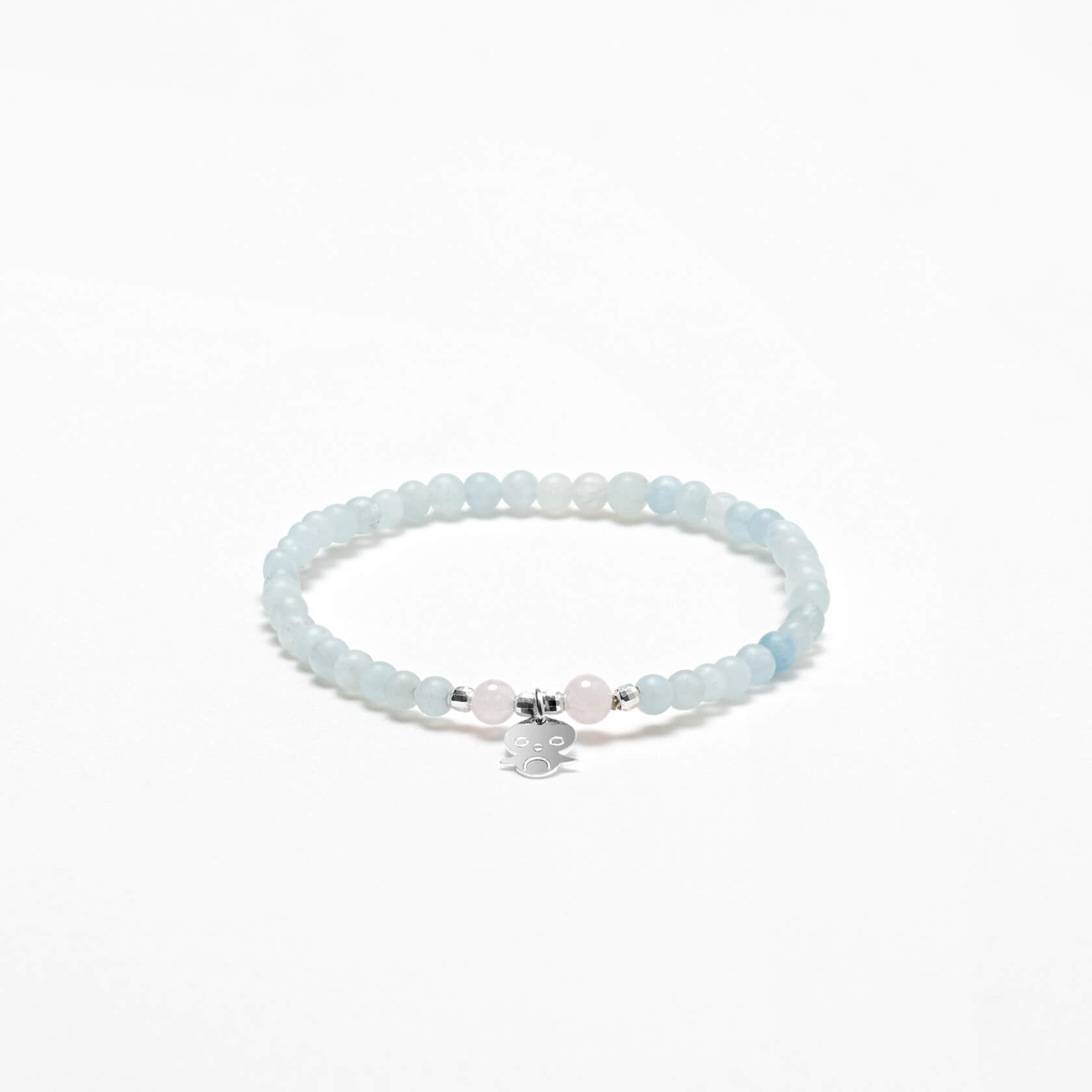 Penguin aquamarine bracelet