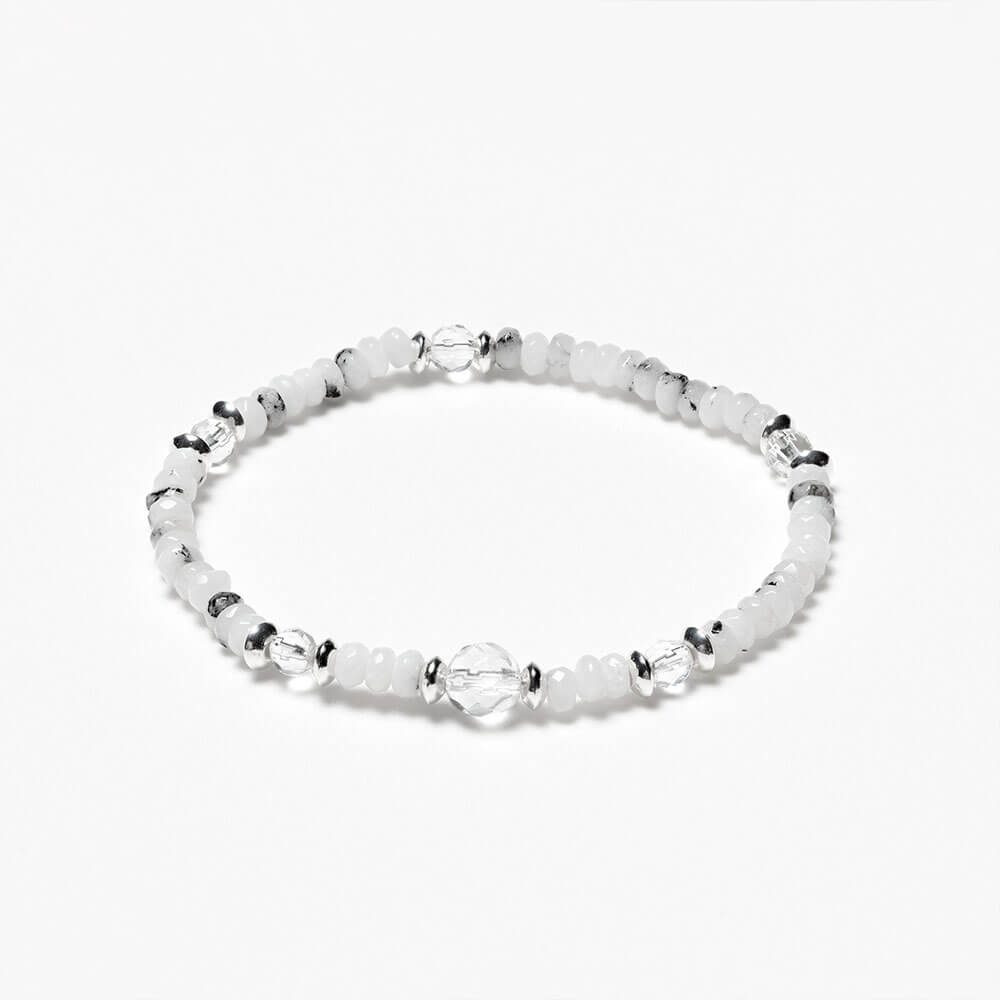 pulsera de cuarzo blanco