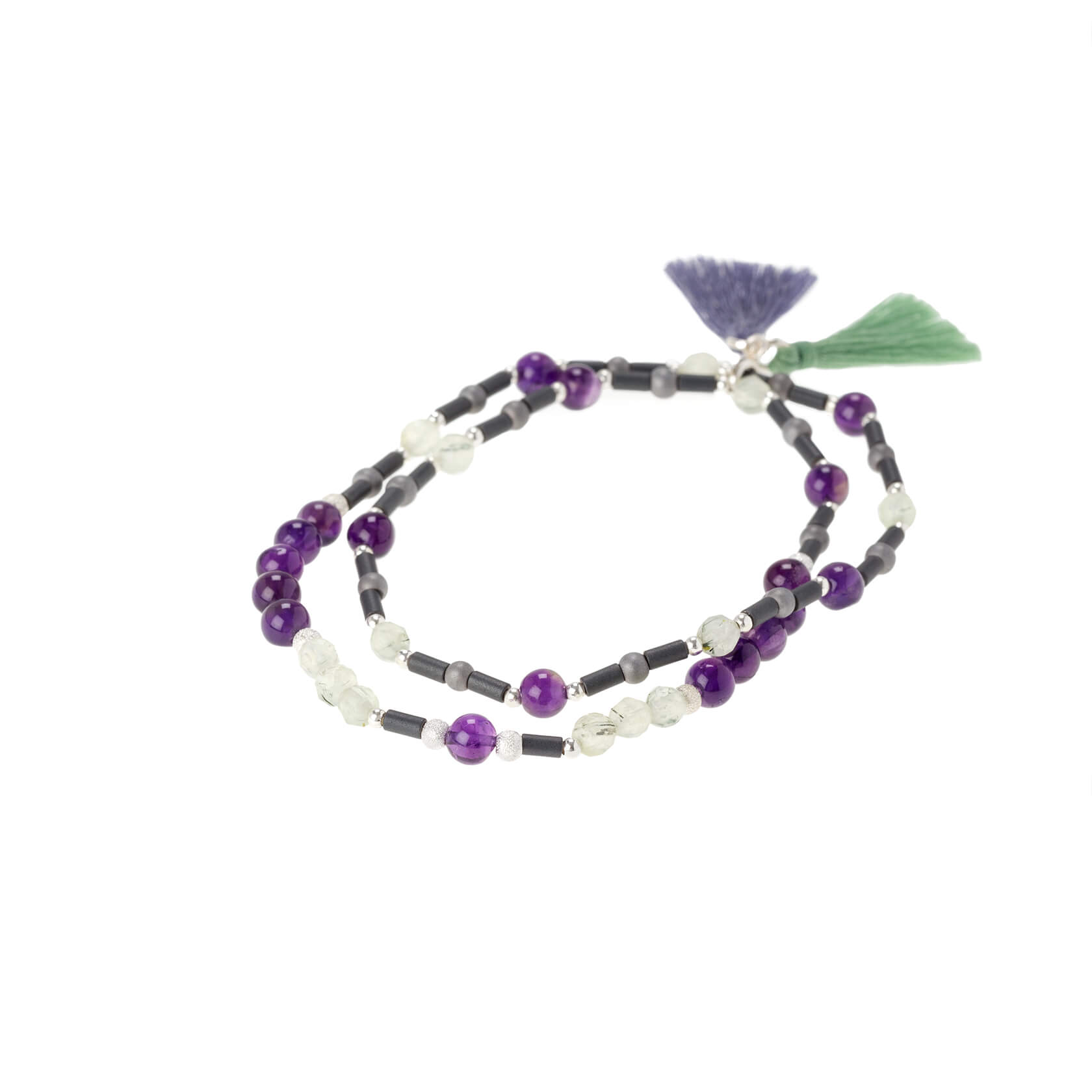 Amethyst double bracelet Marybola