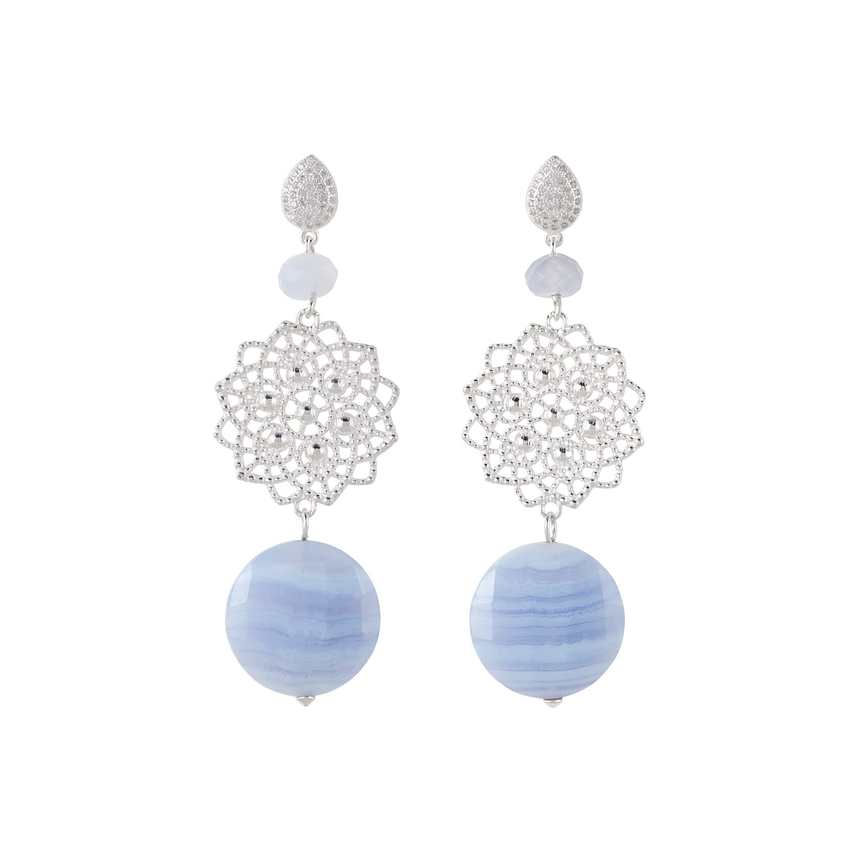 chalcedony Earrings