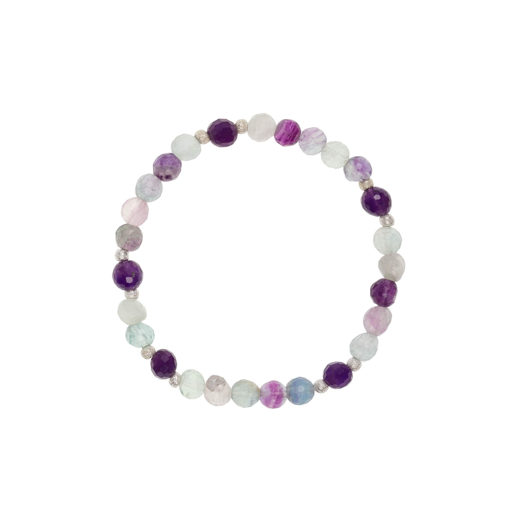 Fluorite elastic bracelet marybola