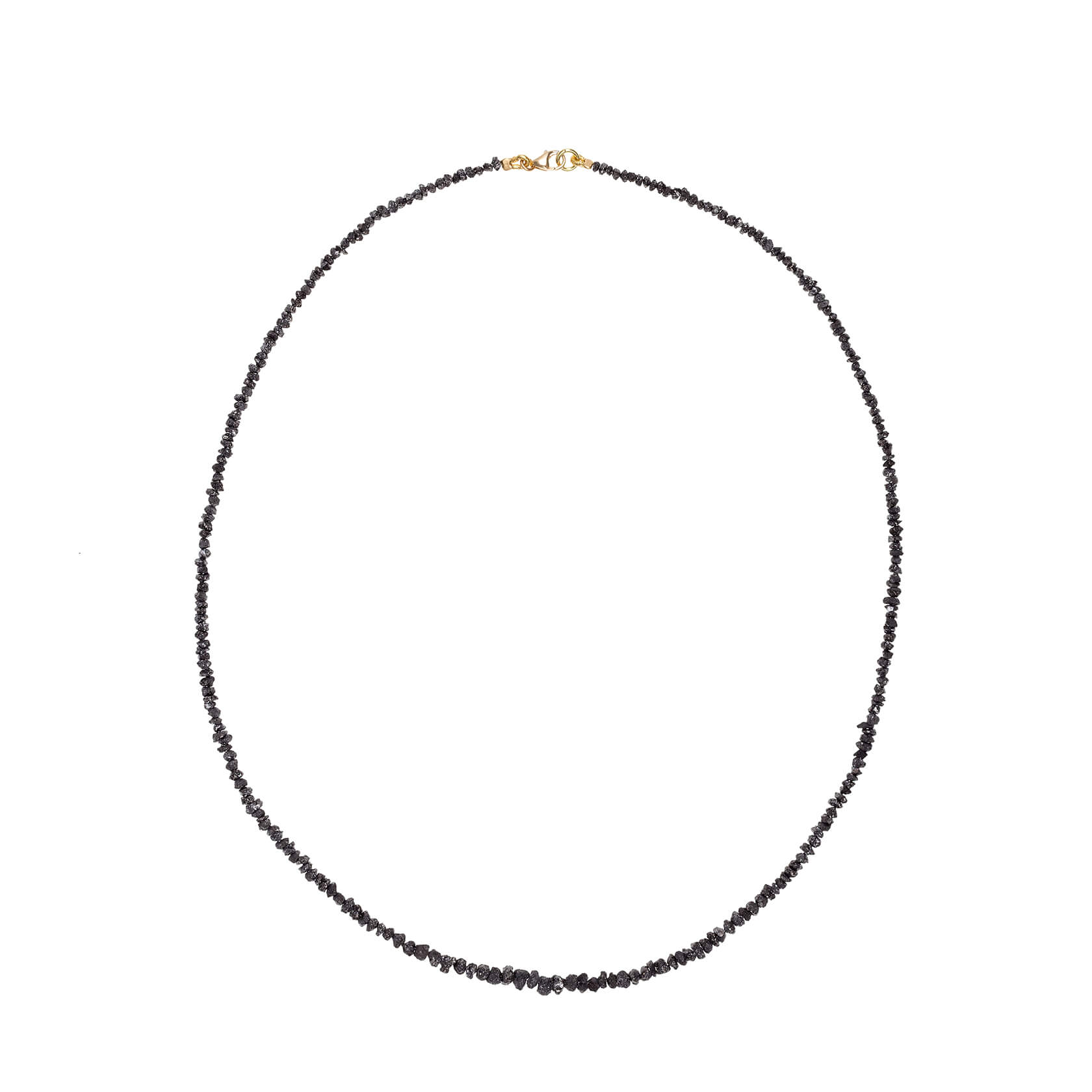 Black diamond necklace