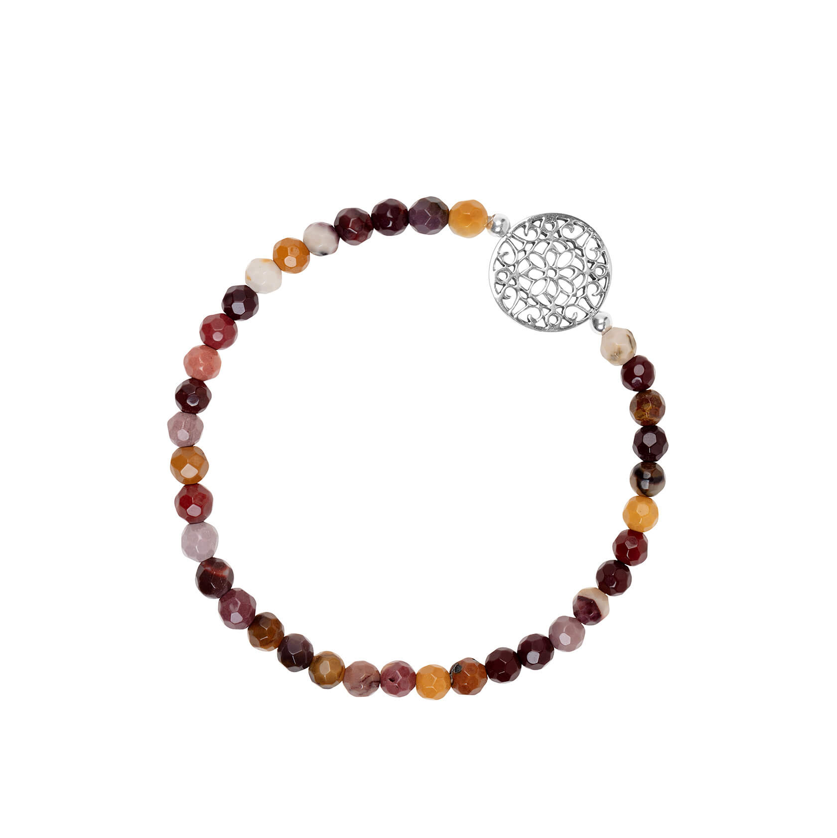 Pulsera de jaspe mokaita