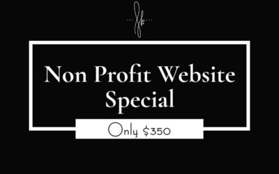 Non-Profit Website Special