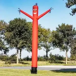 sky dancer en location