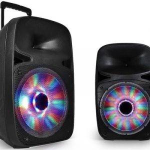 location d’enceintes sur batterie