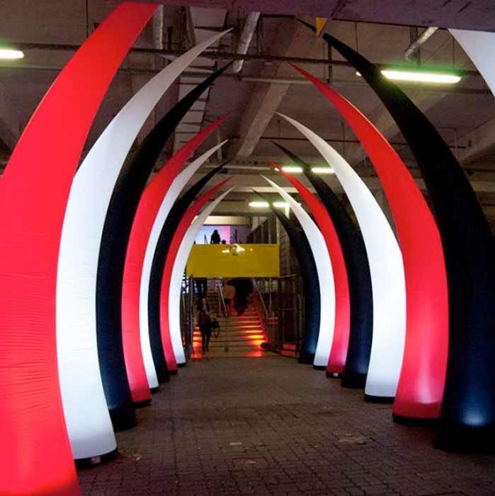 cônes gonflables en location