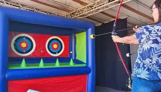tir à l'arc gonflable en location tir à l'arc gonflable en location