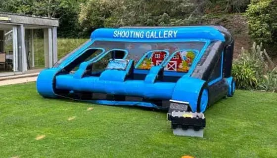 STAND DE TIR nerf GONFLABLE LOCATION STAND DE TIR INTERACTIF GONFLABLE NERF