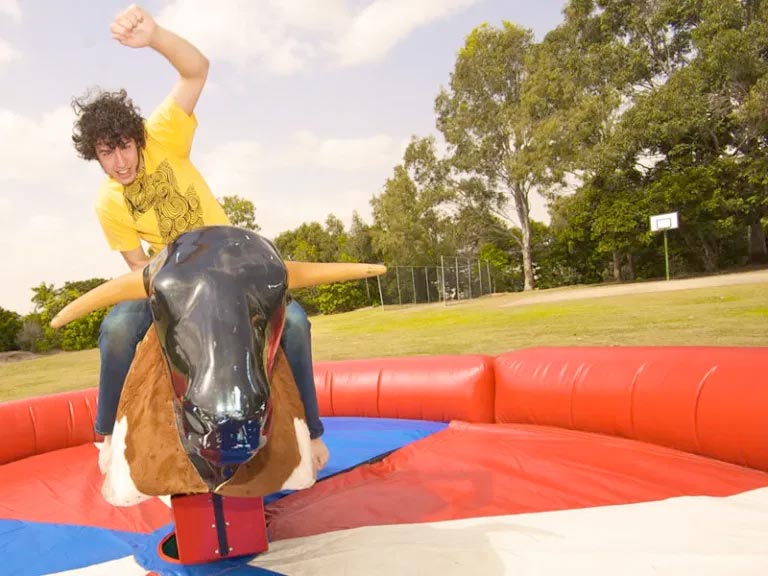 animation rodéo mécanique