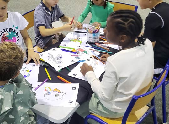 coloriage table animation coloriage animé