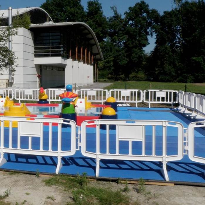 location de barrières PVC