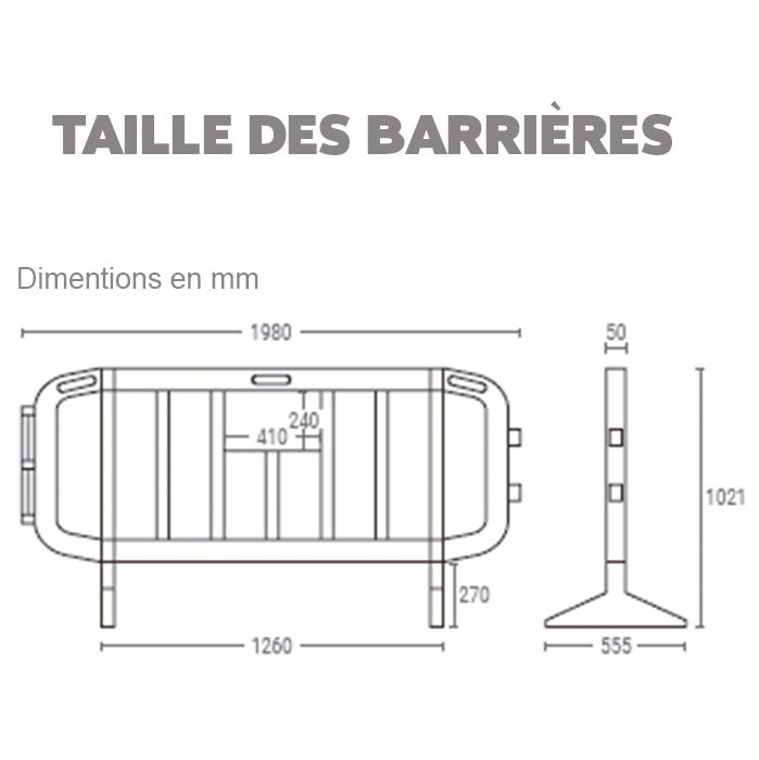 location de barrières