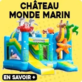 monde marin location château gonflable monde marin