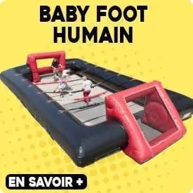 BABYFOOT HUMAIN BABYFOOT HUMAIN