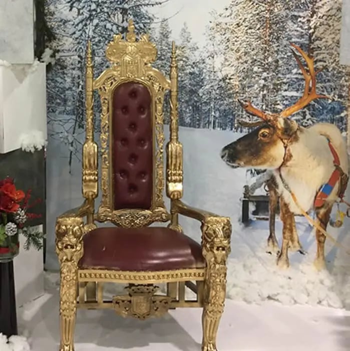 location trône père Noël pays basque