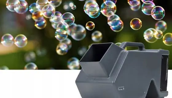 location de machine à bulles