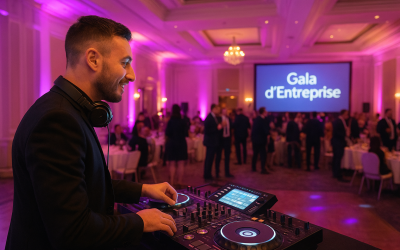 DJ professionnel et animation musicale pour gala d’entreprise dans le Gers