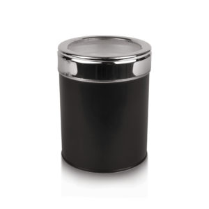 Top See Thru Canister Powder Coated Top See Thru Canister Powder Coated