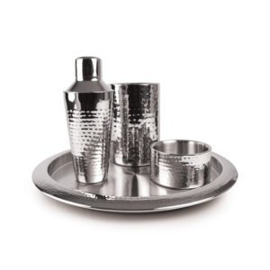 4 Pc Bar Set Hammerred