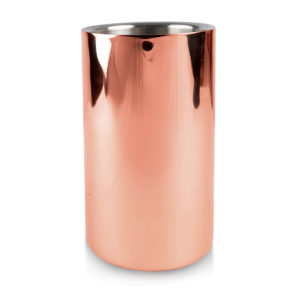 Double Wall Wine Cooler Copper Coated Double Wall Wine Cooler Copper Coated