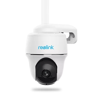 מצלמה אבטחה אלחוטית מסתובבת 355 מעלות נטענת סולארית + פאנל סולארי Reolink Go PT Plus