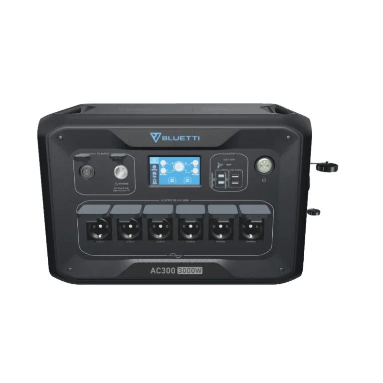 מערכת גיבוי ביתית BLUETTI - AC300 (יחידת אם - מחוייבת בתוספת סוללה B300)