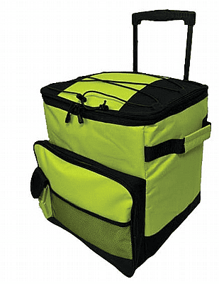 צידנית טרולי 50 ליטר בצבע ירוק CAMPTOWN