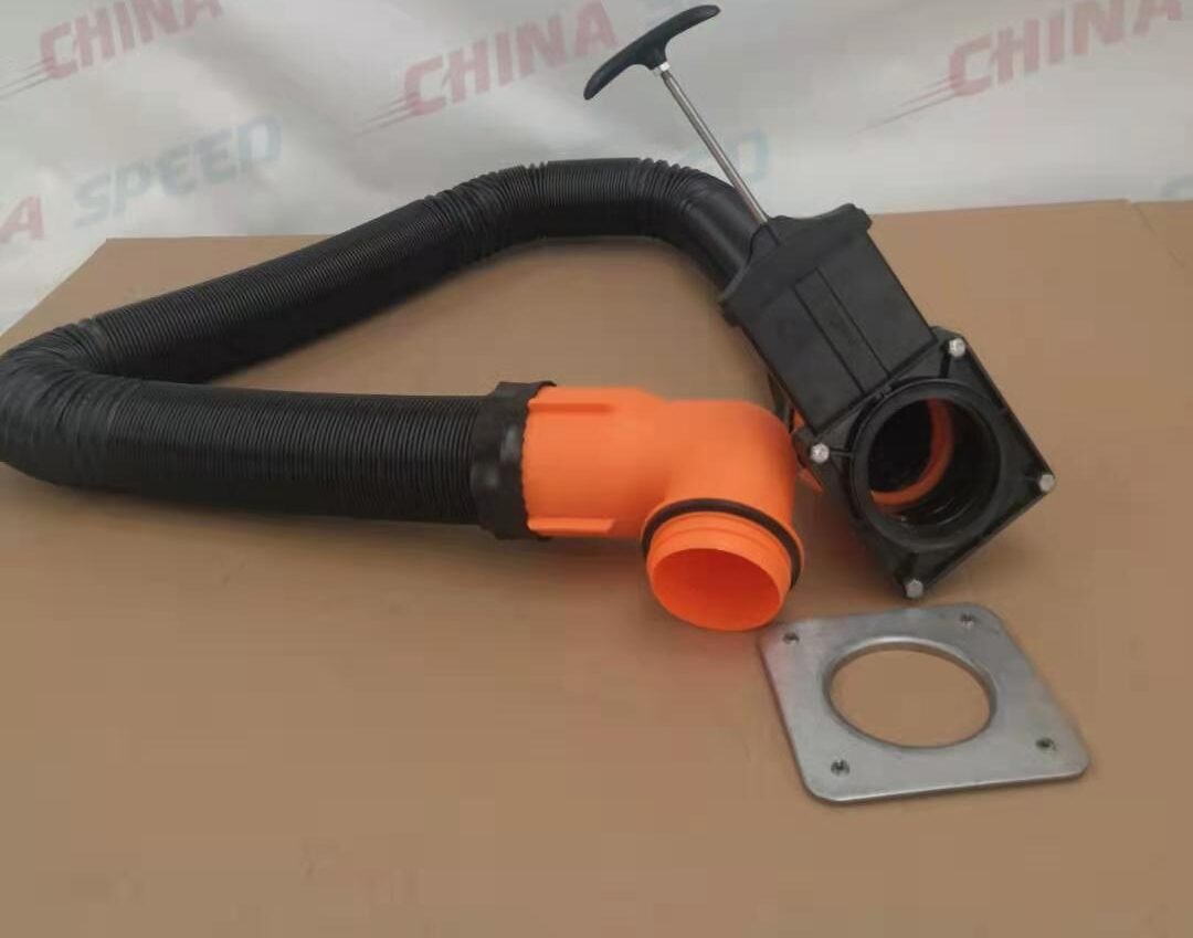 פתח מים שחורים לקרוואן כולל צינור פינוי