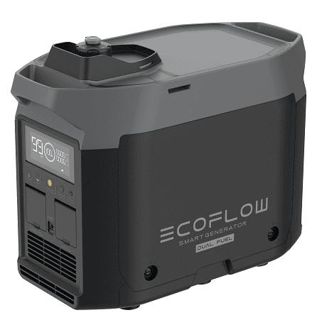 ⁦גנרטור היברידי מושתק חכם Ecoflow Dual Smart Generator 1900W דלק / גז⁩ &ndash; תמונה ⁦5⁩