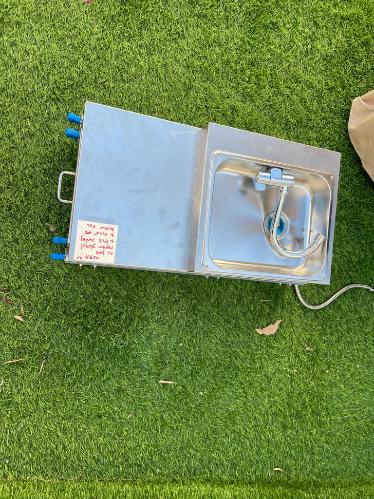 ⁦מגירה נשלפת כולל כיור וברז מתקפל כולל כירת גז⁩ – תמונה ⁦2⁩