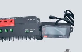 ⁦בקר סולארי MPPT 50A כולל צג חיצוני נפרד⁩ &ndash; תמונה ⁦3⁩