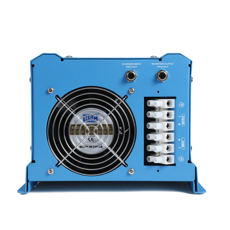 ממיר/מטען מכני משולב קומבי *חד פאזי* COSUPER 4000W 24/48V משלב יכולות המרת אנרגיה סולארית יעילה ויכולות טעינה פוטו-וולטאיות, הכולל מאוורר קירור חזק, מסופי תיל מאובטחים ויציאות מסווגות בבירור - מושלם לשילוב בתשתיות אנרגיה מתחדשת, מערכות ייצור אנרגיה סולארית ומערכות חשמל ניידות, מערכות אנרגיה סולאריות, מערכות אנרגיה סולאריות.