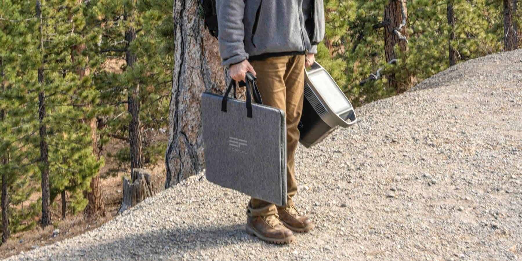 פאנל סולארי מתקפל – ECOFLOW 110W – תמונה 6