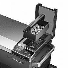 מקרר נייד ECOFLOW GLACIER כולל מכונת קרח וסוללה נשלפת