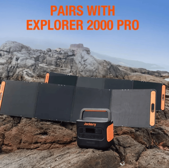 פאנל סולארי מתקפל Jackery SolarSaga 200W – תמונה 2