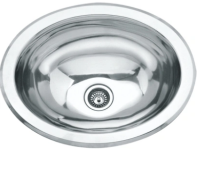 כיור להלבשה עגול מנירוסטה