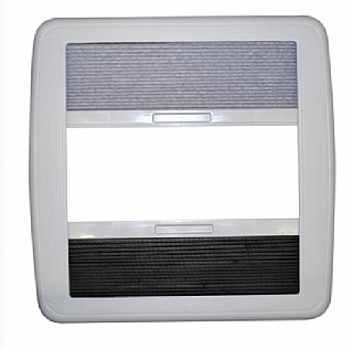 מסגרת לחלון כולל תריס צל ורשת 90*60