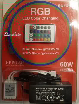 פס לד מחליף צבעים 5 מטר 60W