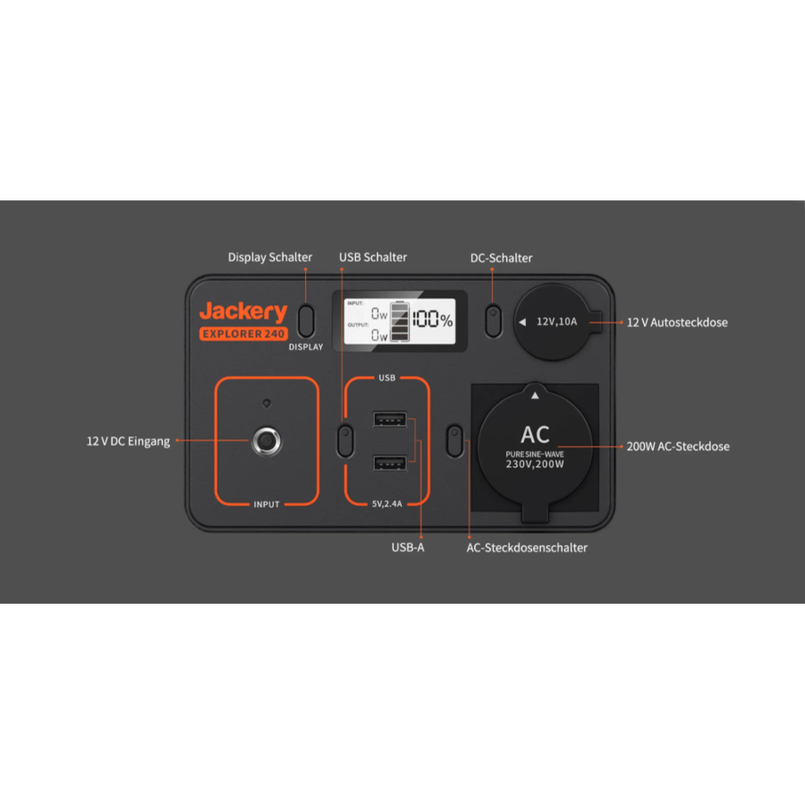 תחנת כוח ניידת Jackery Explorer 240